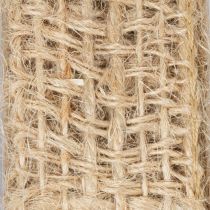 Product Decorative jute ribbon, natural, 25mm; jute ribbon; rustic gift ribbon, 10m