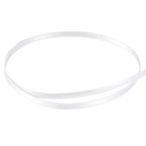 Product Decorative ribbon satin ribbon white double satin ribbon 3mm 50m