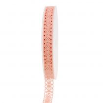 Deco ribbon lace 16mm 20m salmon