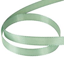 Product Decorative ribbon taffeta ribbon gift ribbon green sage 10mm 50m