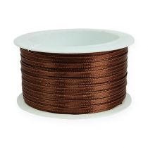 Product Gift ribbon satin ribbon decorative ribbon brown 3mm × 50m