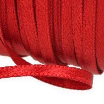 Gift and decoration ribbon 6mm x 50m light red