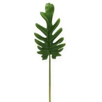 Decorative leaves Philodendron green W11cm L34cm 6pcs