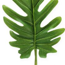 Product Decorative leaves Philodendron green W11cm L34cm 6pcs