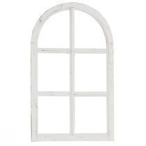 Product Decorative Window Shabby Chic Wooden Decorative Window White 40×70cm