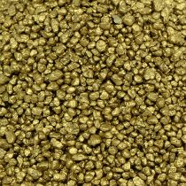 Decorative granules yellow gold decorative stones yellow 2mm - 3mm 2kg