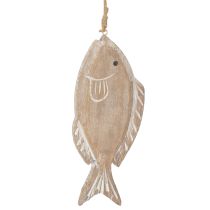 Product Decorative wooden fish hanger, 21cm, 2 pieces