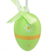 Product Decorative Easter plastic eggs for hanging 4×5.5cm 12 pcs