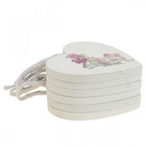 Product Decorative heart for hanging, heart elf pendant decoration 12cm 6pcs