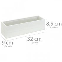 Product Decorative box for planting, planter, planter, wood decoration L32cm