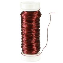 Product Decorative Enamel Wire Ø0.30mm 30g/50m Bordeaux