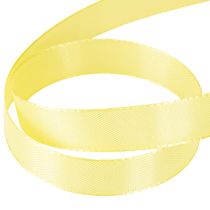 Product Decorative ribbon taffeta ribbon gift ribbon light yellow 15mm 50m
