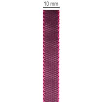 Product Decorative ribbon, narrow, glossy taffeta ribbon for gift wrapping, 10mm wide, 50m long