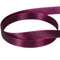 Product Decorative ribbon, narrow, glossy taffeta ribbon for gift wrapping, 10mm wide, 50m long
