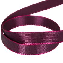 Product Narrow taffeta gift ribbon for creative decorations, 15mm wide, 50m long