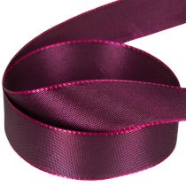 Product Gift ribbon, purple taffeta ribbon, elegantly shiny, 25mm wide, 50m long
