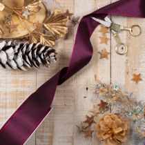 Product Gift ribbon taffeta ribbon for Christmas gifts 40mm 50m
