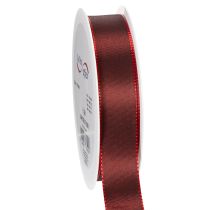 Product Gift ribbon, elegant and shiny taffeta ribbon for festive occasions, 25mm wide, 50m long