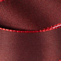 Product Gift ribbon, elegant and shiny taffeta ribbon for festive occasions, 25mm wide, 50m long