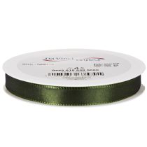 Product Gift ribbon with woven edge, taffeta ribbon for crafting, 15mm wide, 50m long