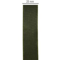 Product Decorative ribbon, shiny taffeta ribbon for decoration, 25mm wide, 50m long