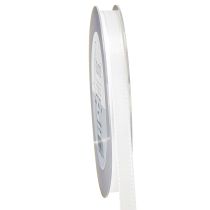Product Decorative ribbon white 8mm 50m