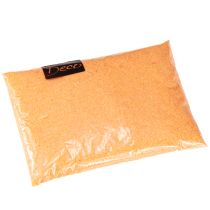 Product Decorative sand orange neon colored sand 0.5mm 1kg