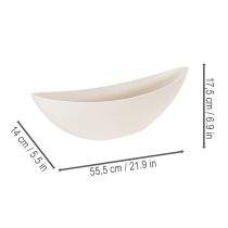 Product Decorative bowl beige 55.5cm x 14cm H17.5cm 1 piece