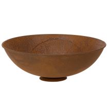 Product Decorative metal bowl, rust-colored, vintage decor, Ø34cm H12cm