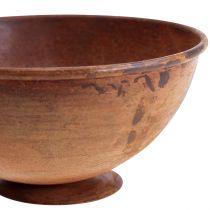 Product Decorative bowl metal bowl rust decoration vintage Ø34cm H12cm