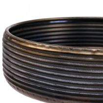 Product Decorative bowl large bowl metal antique look 30/38/46cm set of 3