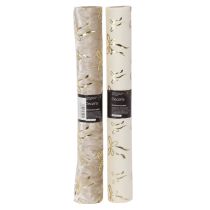 Product Table runner, decorative fabric with narrow bows, on a roll, 120x35cm, 2 pieces