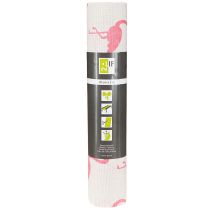 Product Decorative fabric flamingo white-pink 30cm x 3m