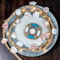 Decorative plate zinc plate Ø35cm