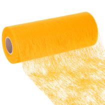 Product Non-woven table runner, yellow, 23 cm, modern table decoration roll