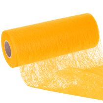Product Non-woven table runner, yellow, 23 cm, modern table decoration roll