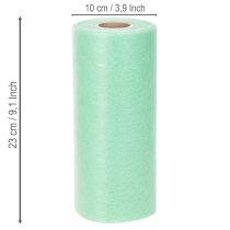Product Green non-woven fabric roll, 25m, table decoration, sold by the meter