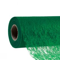 Product Decorative fleece table runner decorative fleece table runner green 23cm 25m