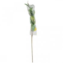 Product Decorative lemon branch, blossoms, fruit, artificial Mediterranean plants, H68cm