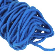 Product Wick thread felt cord with wire 30m blue