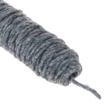 Product Wick thread felt cord, felt cord, wool cord mottled blue 55m