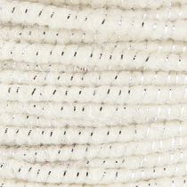 Product Wick thread Glamour White/Silver with wire 33m