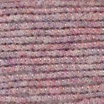 Product Wool cord with pink and gold thread, 5m x 5mm with wire, for decoration and crafting