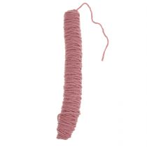 Wick thread felt cord old pink 55m