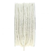 Product Wick thread glamor white / silver with wire 33m