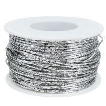 Product Wire wrapped in silver Ø2mm 100m