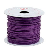 Wire wrapped 50m purple