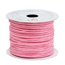 Wire wrapped around 50m pink