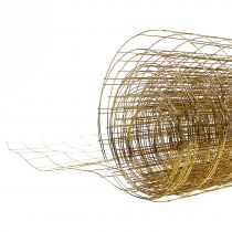 Wire mesh gold 35cm 5m