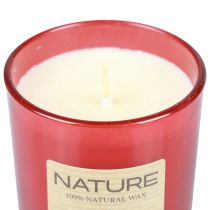 Scented candle in a glass natural wax candle Winter Dreams 85×70mm